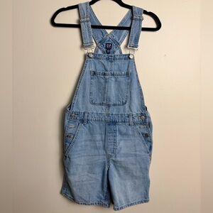 Gap shortalls - 100% cotton - size XS - light blue wash